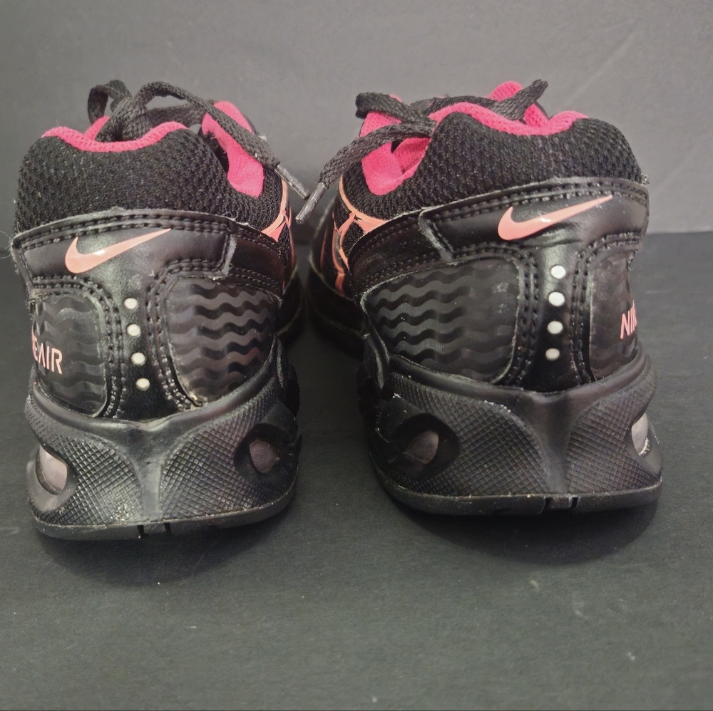 Nike Air Max Torch 4 Women's Size 7 Running Shoes Black/Pink 343851-006 image 2
